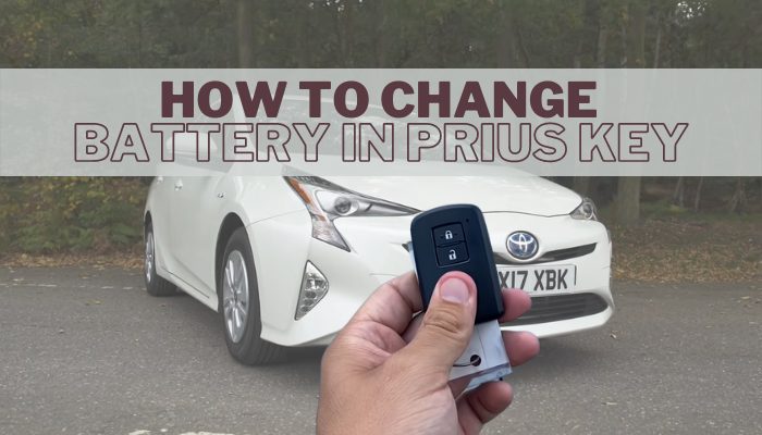 How to Change Battery in Prius Key