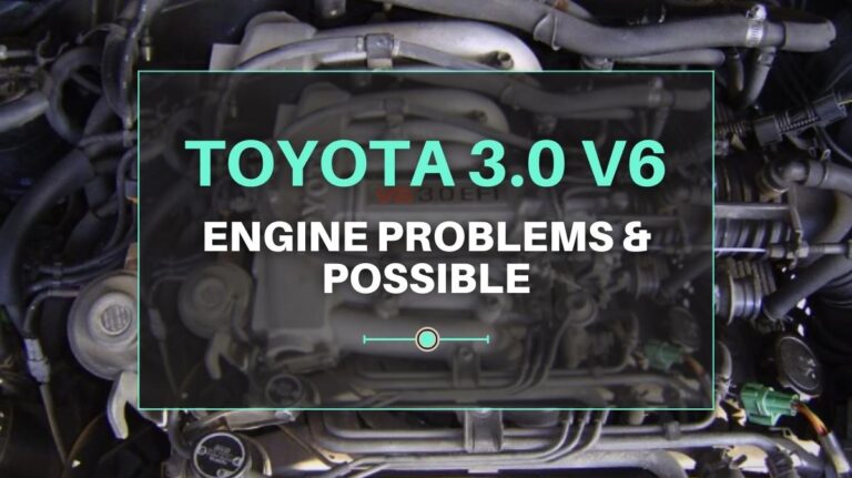 Toyota 3.0 v6 Engine