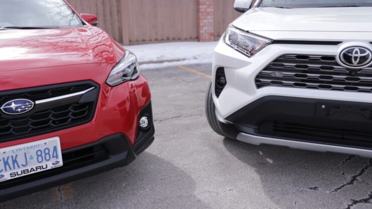 Comparative Difference Between Subaru Crosstrek and Toyota Rav4