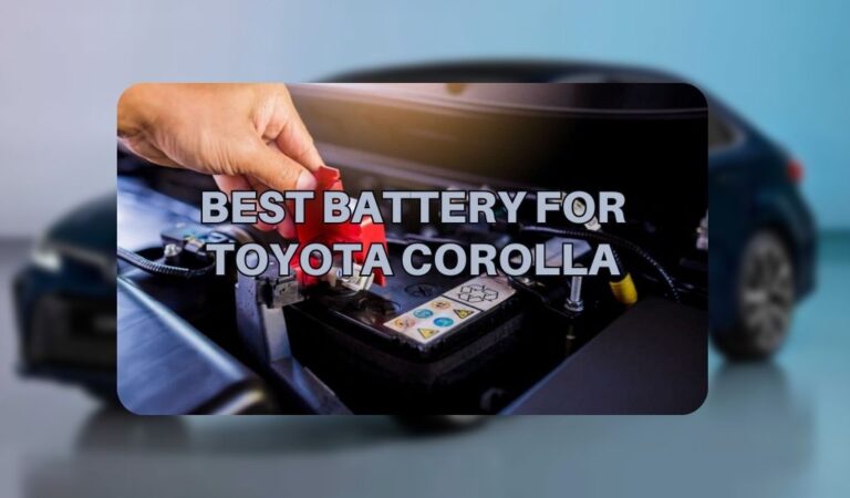 Best battery for Toyota Corolla