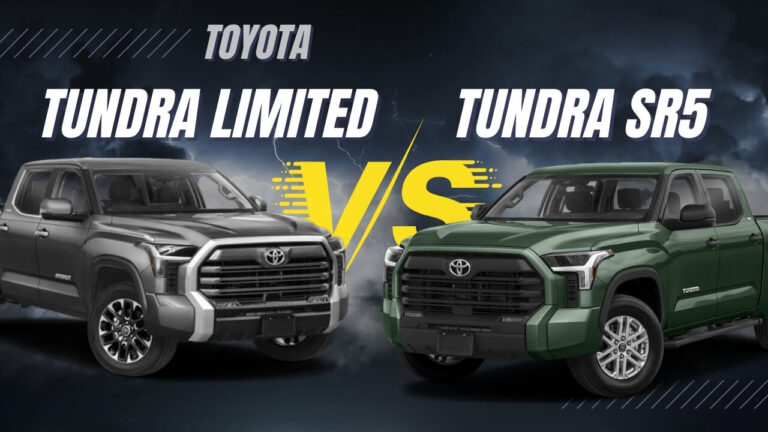 Comparison of Toyota Tundra Limited and Toyota Tundra SR5