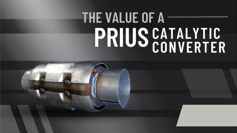 Prius Catalytic Converter Value