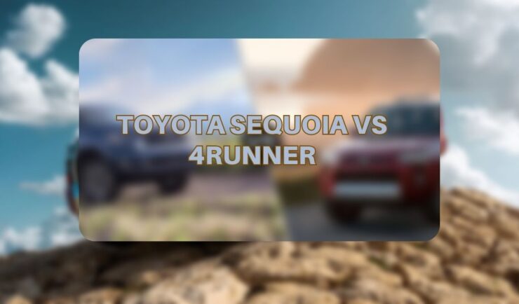 Toyota Sequoia vs Toyota 4Runner