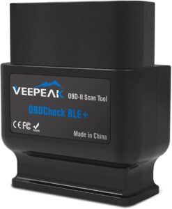 Veepeak OBDCheck BLE+ Bluetooth 4.0 OBD II Scanner for iOS & Android