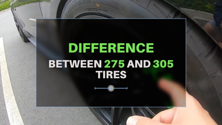 Between 275 and 305 Tires