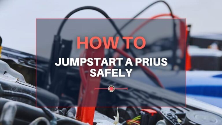 Jumpstart a Prius Safely