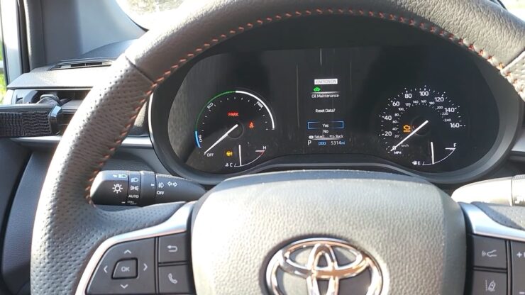  Reset Maintenance Light on Toyota Sienna