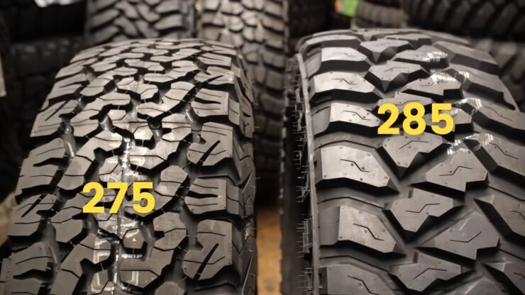Are 275 Tires Taller Than 285