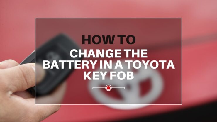 Change the Battery in a Toyota Key Fob