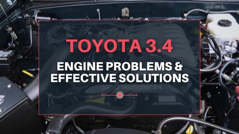Toyota 3.4 Engine Engine Problems